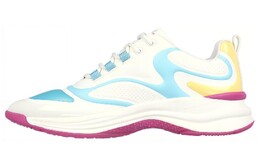Кроссовки Skechers Lifestyle Shoes Women's Low-top White/Blue, белый/синий 177369-wmlt | white/blue