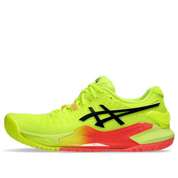 Кроссовки гель разрешение 9 Asics, желтый 1042a274-750 | safety yellow/black