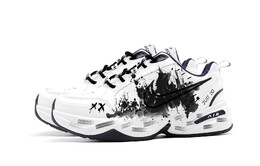 Кроссовки Air Monarch 4 Chunky унисекс с низким верхом серый Nike 415445-102（team482-黑客帝国） | black/white