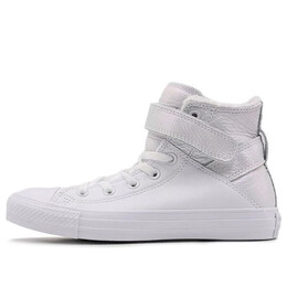 Кроссовки chuck taylor all star high top warm velvet 'white' Converse, белый 558310c | white