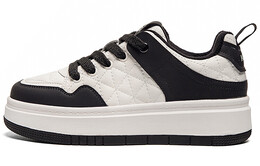 Кроссовки Kappa Skateboarding Shoes Women's Low-top Black, черный k0d85cc59cj1-012a | classic white/black