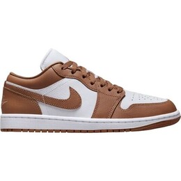 Кроссовки Jordan Air Jordan 1 низкие женские, цвет Braun/Braun/Weiß 214105011 | braun/braun/weiß