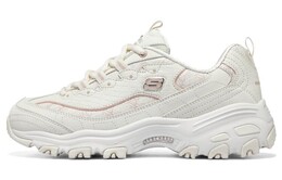 Кроссовки Skechers D"Lites 1.0 Chunky Sneakers Women's Low-top White Pink, слоновая кость 896183-ofwt | ivory
