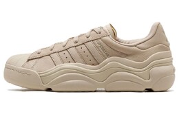 Женские кроссовки Superstar Millencon Lifestyle с низким верхом бежевого цвета Adidas if7690