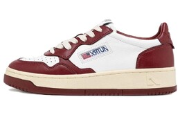 Кроссовки Autry Scarpe Stringate Low-top Sneakers, белый/красный aulm-wb35 | white/red