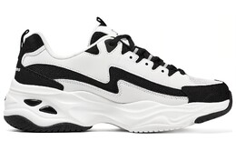 Кроссовки D"Lites 4.0 Lifestyle женские с низким верхом, белые/черные Skechers 896114-wbk