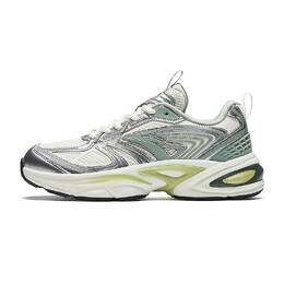 Кроссовки Anta Life Collection Lifestyle Shoes Women's Low-top Ivory White/Silver/Misty Green, слоновая кость/зеленый 122438893-2 | ivory white/silver/misty green