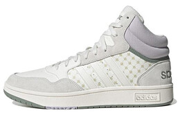 Кроссовки Hoops Mid для скейтбординга унисекс, серые, средней высоты Adidas Neo ig2817
