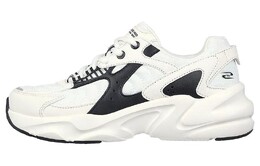 Женские кроссовки BOBS BAMINA 2 Chunky с низким верхом Fossil/Черный/Fossil Skechers 117362-wbmt
