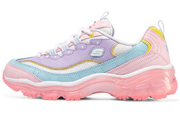 Кроссовки женские D"Lites 1.0 Chunky с низким верхом розового цвета Skechers 149894-mult