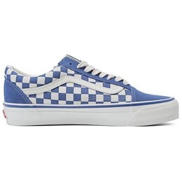 Парусиновые кеды Old Skool 36 Унисекс С низким берцем, синий /белый /красный Vans vn000ct9mbl | blue/white