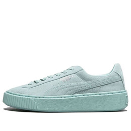 Кроссовки basket platform reset 'peppermint green' Puma, зеленый 363313-03 | peppermint green