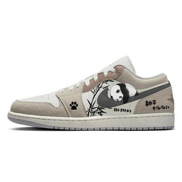 Баскетбольные кроссовки Air 1 Vintage Unisex Low-Top White/Brown Jordan hf1567-200(team56-么么儿) | brown