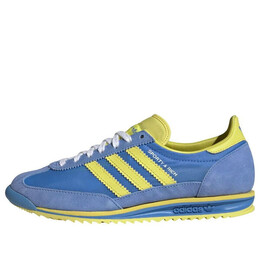 Кроссовки x sporty & rich sl 72 og 'real blue light yellow' Adidas, синий jh6701 | blue/yellow/blue