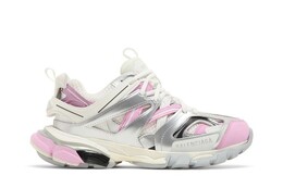 Кроссовки Balenciaga Wmns Track Sneaker Ballet Pink Silver, белый 542436 w2fsa 9518