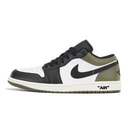 Кроссовки Air Jordan 1 Vintage Basketball Shoes Unisex Low-Top Black 553558-092(team210-光辉之地) | white