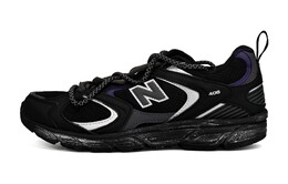 408 Кроссовки унисекс с низким верхом, черный New Balance ml408k(team6-幽夜迷踪) | black