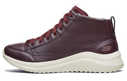 Кроссовки Ultra Flex 2.0 Lifestyle женские с высоким берцем бордового цвета Skechers 13358-burg