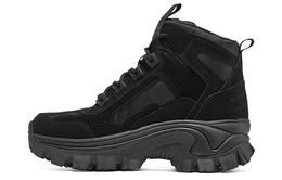 Кроссовки Street Blox Chunky женские высокие черные Skechers 155260c-bbk