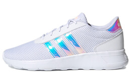 Кроссовки Lite Racer Series Lifestyle женские с низким верхом, белые/королевские синие Adidas Neo fz1461