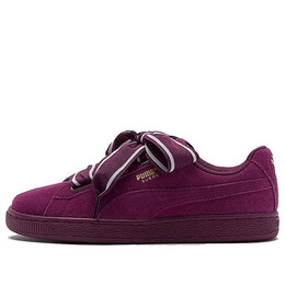 Кроссовки suede heart satin 2 'dark purple' Puma, фиолетовый 364084-02 | purple