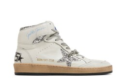 Кроссовки Golden Goose Wmns Sky Star White Silver Glitter, белый gwf00230 f002192 80185