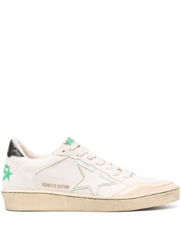 Golden Goose низкие парусиновые кеды Ball Star, нейтральный цвет gwf00327f00454011496 | нейтральный цвет