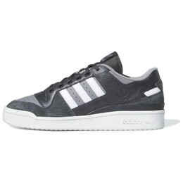 Кроссовки Adidas FORUM 84 Skateboarding Shoes Unisex Low-top Grey White, серый/черный/кремовый ie6563 | gray/black/cream