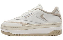 Кроссовки Reebok Club C Skateboarding Shoes Women's Low-top Beige/White, цвет Off White 100201420 | off white