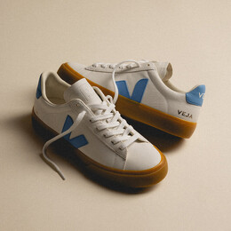 Кроссовки Campo Chromefree Leather W Veja, белый cp0503645a | extra white/aqua