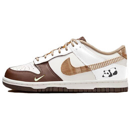 Кроссовки Nike Dunk Skateboarding Shoes Women's Low-top, коричневый fv3653-191(team366-棕色熊猫) | brown