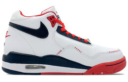 Кроссовки Nike Flight Legacy Vintage Basketball Shoes Unisex Mid-top Red, белый bq4212-100(team188-权利游戏) | white