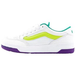 Кроссовки Vans HYLANE Skateboarding Shoes Unisex Low-top White/green, черный/зеленый vn000d1j133 | black/green