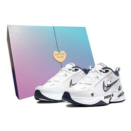 Кроссовки Nike Air Monarch 4 Chunky Sneakers Unisex Low-Top Blue White 415445-102(team56-腊梅趴趴熊sboⅹ) | white