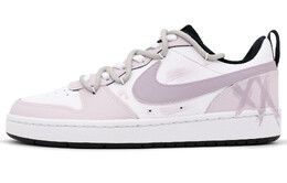 Кроссовки Nike Court Borough Skateboard Shoes Women's Low-Top Purple bq5448-115(team441-女款紫宝) | purple life