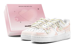 Кроссовки Nike Air Force 1 Skateboard Shoes Women's Low-Top White Pink dh2920-111(teams2-仲夏玫瑰s-box) | pink