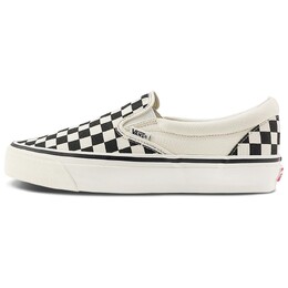 Скейтборд-кеды Slip-on Unisex Low-Top White/Black Vans vn000ctckig | black/white checkerboard