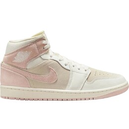 Кроссовки WMNS Air Jordan 1 Mid SE, цвет Coconut Milk/Legend Pink-Sail 213920001 | coconut milk/legend pink-sail