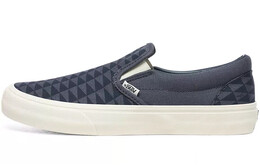 Кроссовки Vans Slip-on Series Skateboard Shoes Unisex Low-Top Dark Blue vn0a3mucwr4