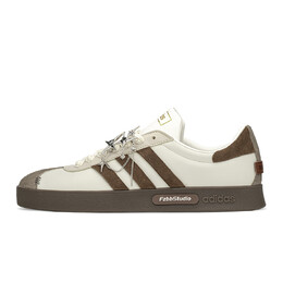 Кроссовки Adidas Vl Court Skateboarding Shoes Unisex Low-top Beige/Red, бежево-красный ji0497(teama-酒红) | beige red