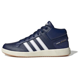Кроссовки Adidas Cloudfoam All Court Skateboarding Shoes Unisex Low-top Blue/White, синий id5734 | blue with white lettering
