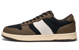 Кроссовки Kappa Skateboarding Shoes Unisex Low-top Black/Brown, коричневый k0ey5cc77cj-990 | brown