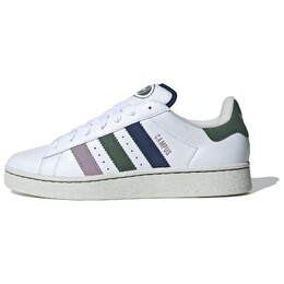 Кроссовки Adidas CAMPUS 00s Skateboarding Shoes Unisex Low-top White, белый/темно-синий ih3279 | white/dark blue
