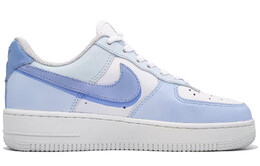 Кроссовки Nike Air Force 1 Skateboarding Shoes Unisex Low-top Dark Blue, синий cw2288-111(team400-浪漫情人男女款蓝简) | sweet blue