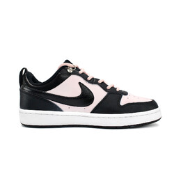Кроссовки Nike Court Borough Skateboard Shoes Women's Low-Top Black Pink bq5448-115(team-134黑桃公主） | black/pink