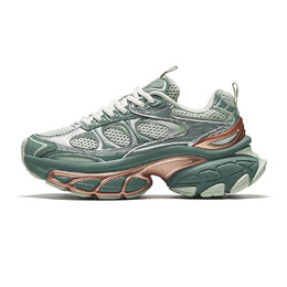 Кроссовки Anta Chunky Sneakers Women's Low-top Hydrogen Green / Diatom Green / Silver, зеленый 122438897-2 | hydrogen green / diatom green / silver