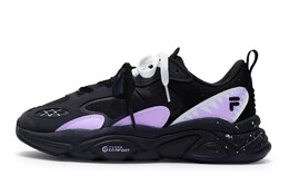 Кроссовки Fila Mars 2 Lifestyle Shoes Men Low-top Purple/White, фиолетовый f12m141116fbk(team80-潮汐紫sbox) | black purple and white