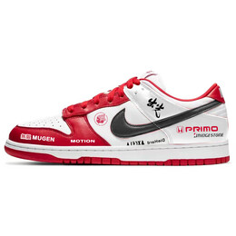 Кроссовки Nike Dunk Skateboarding Shoes Unisex Low-top Red/white, красный cu1727-100(team56-出光赛车手) | red