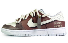 Кроссовки Nike Dunk Skateboarding Shoes Unisex Low-top Beige/brown, коричневый hf0730-160(team285-男女款好运连连) | brown