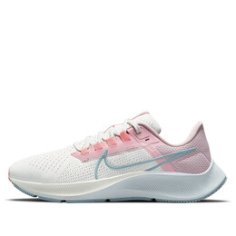 Кроссовки air zoom pegasus 38 Nike, белый cw7358-103 | white/dark blue/pink/dark red//